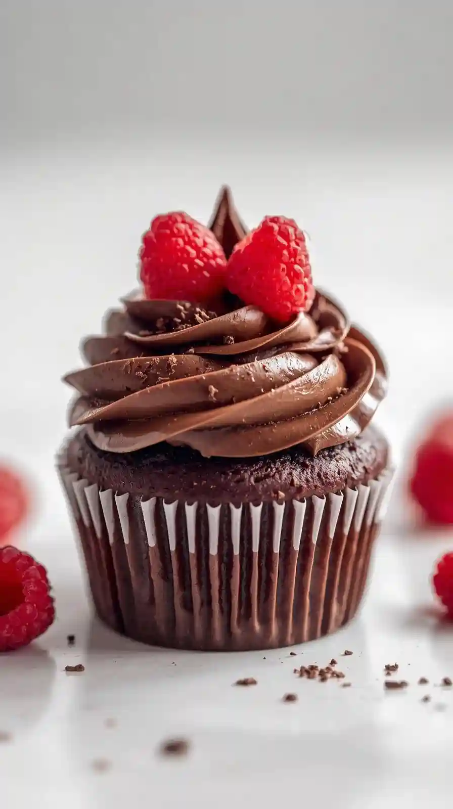 Dark Chocolate Raspberry Ganache Truffles