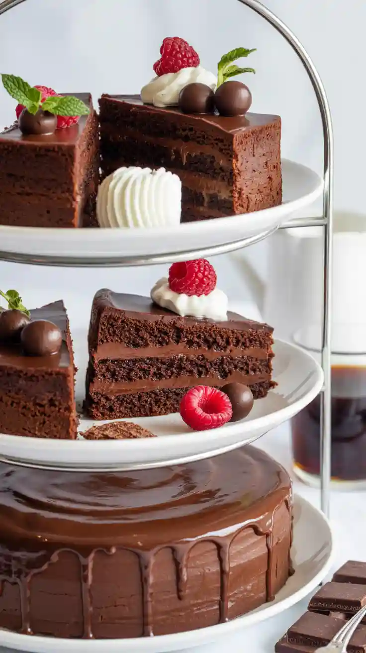 Decadent Chocolate Fudge Cake