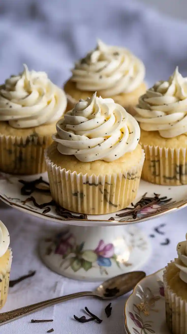 London Fog Cupcakes