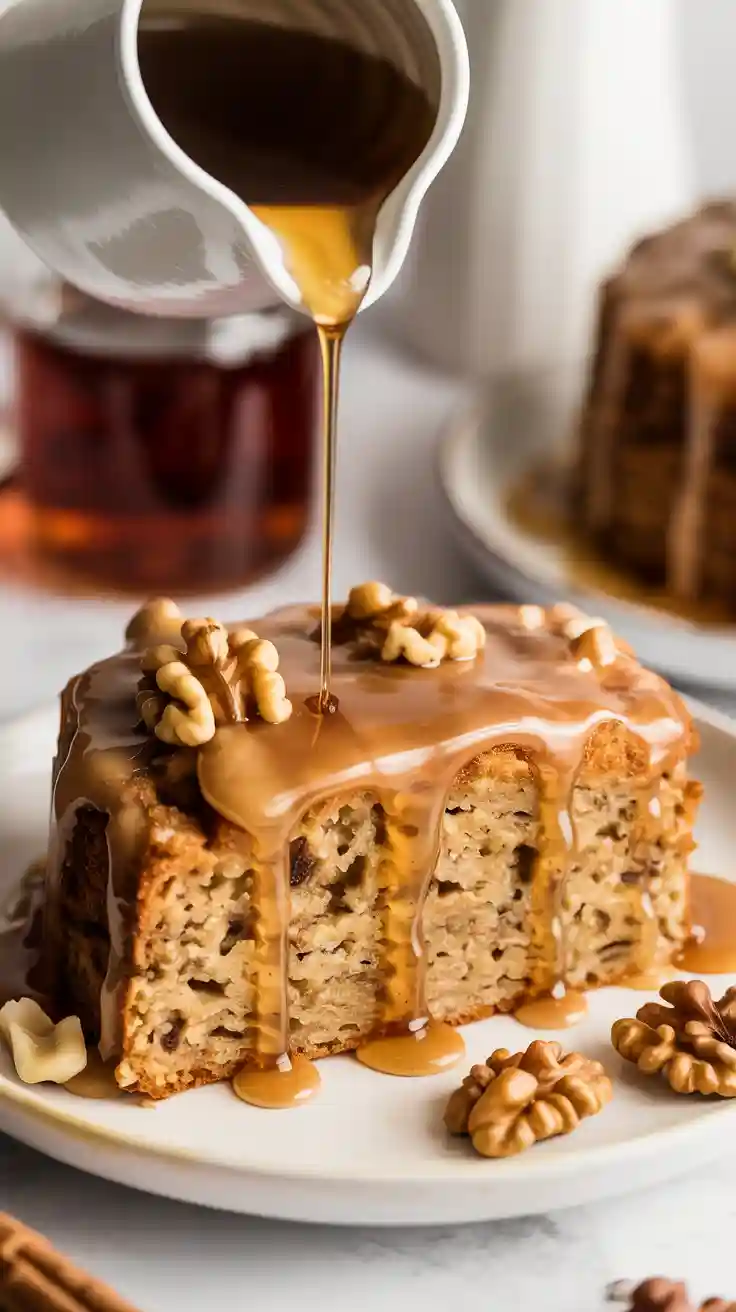 Maple Syrup & Walnut Glaze