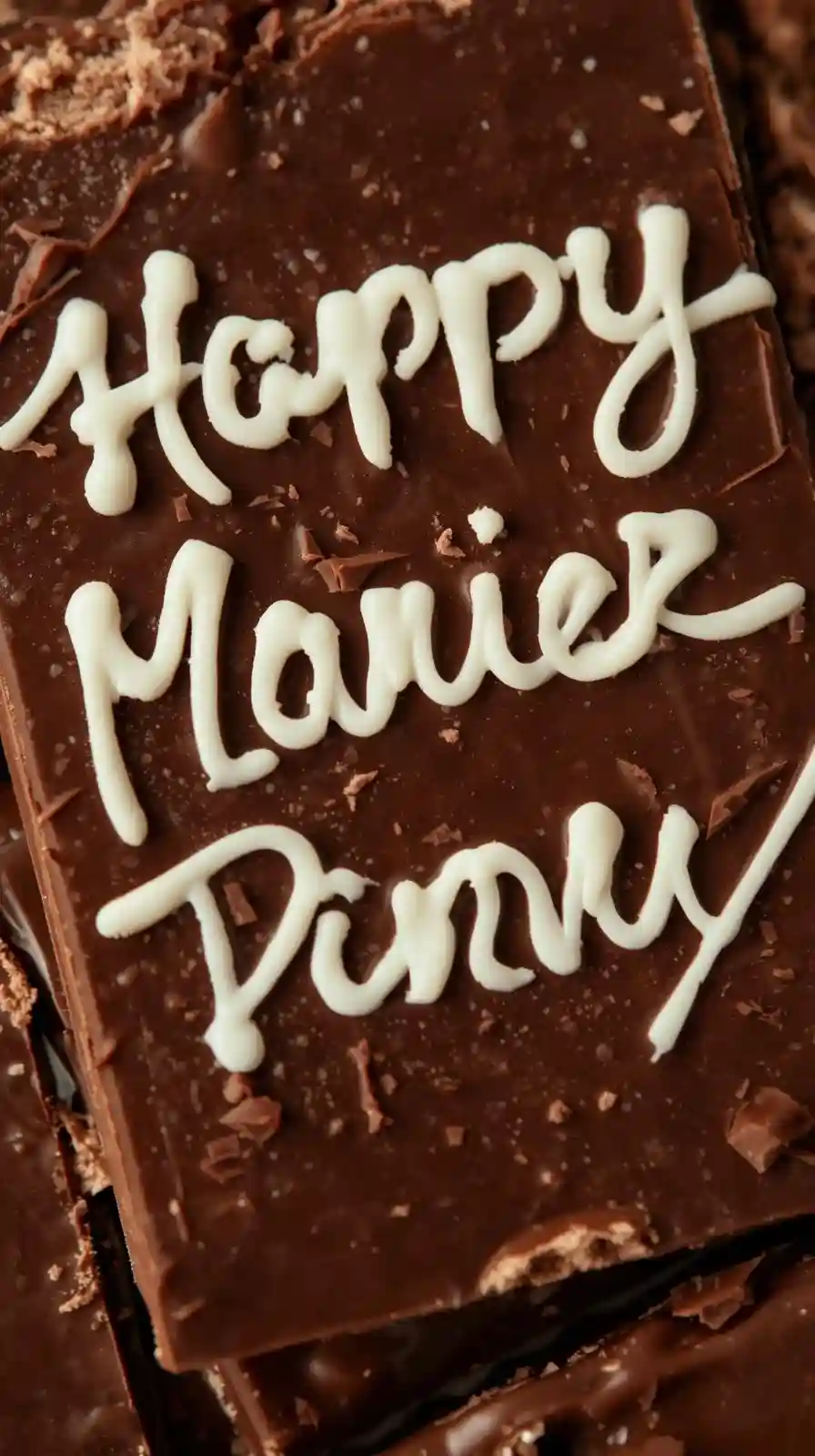 Personalized Chocolate Message Bar