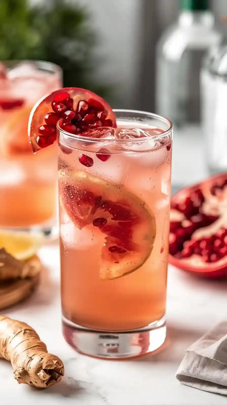 Pomegranate Ginger Spritz