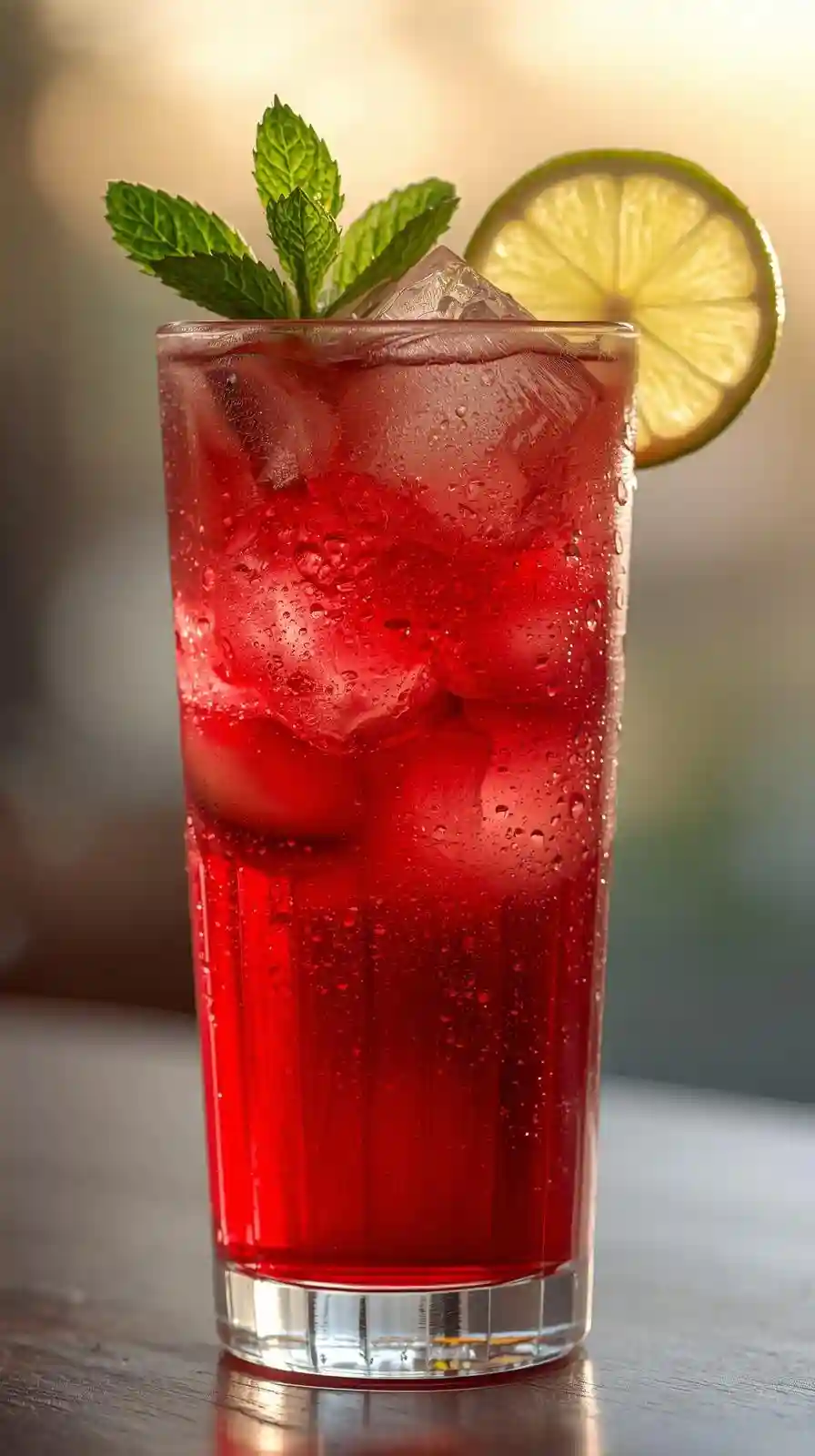 Refreshing Hibiscus Iced Tea