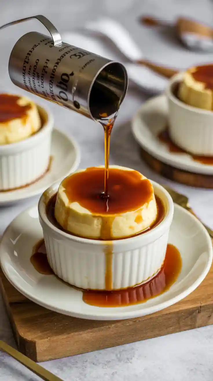 Rooibos and Caramel Custard Pots