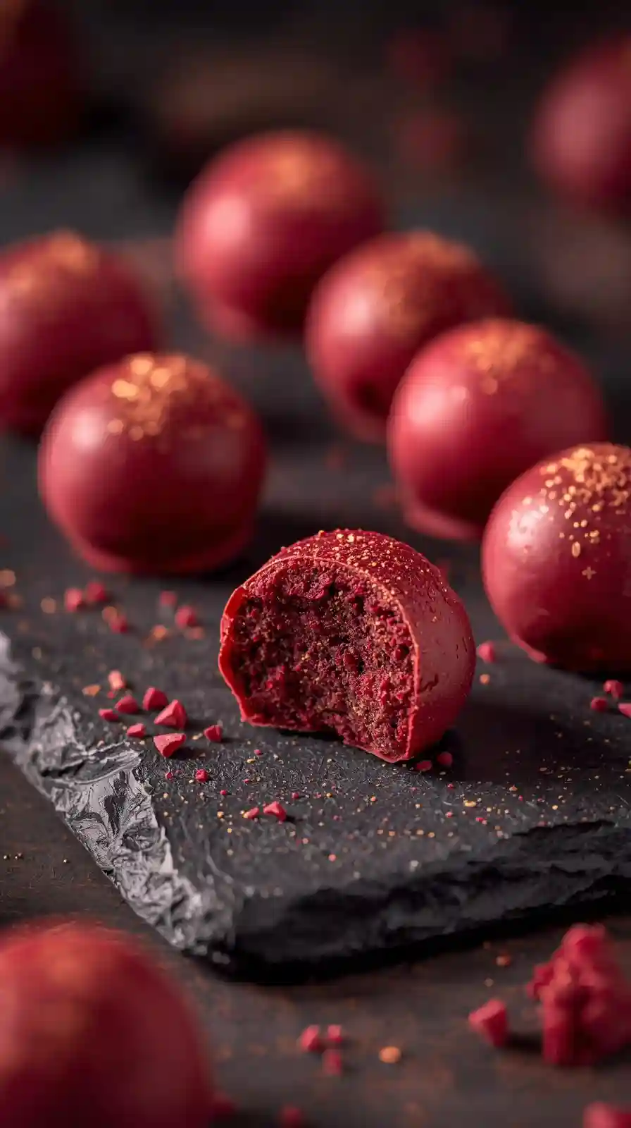 Ruby Chocolate Truffles