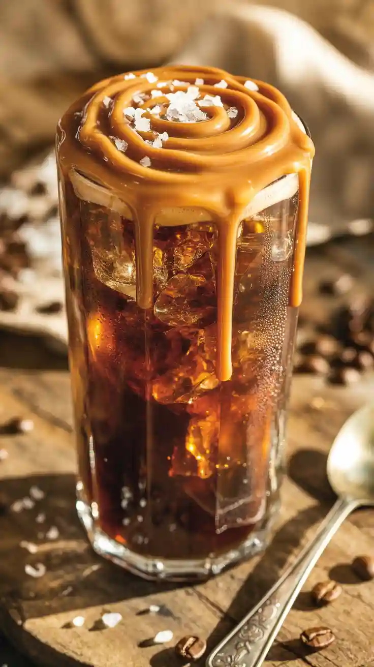 Salted Caramel Cold Brew Slush
