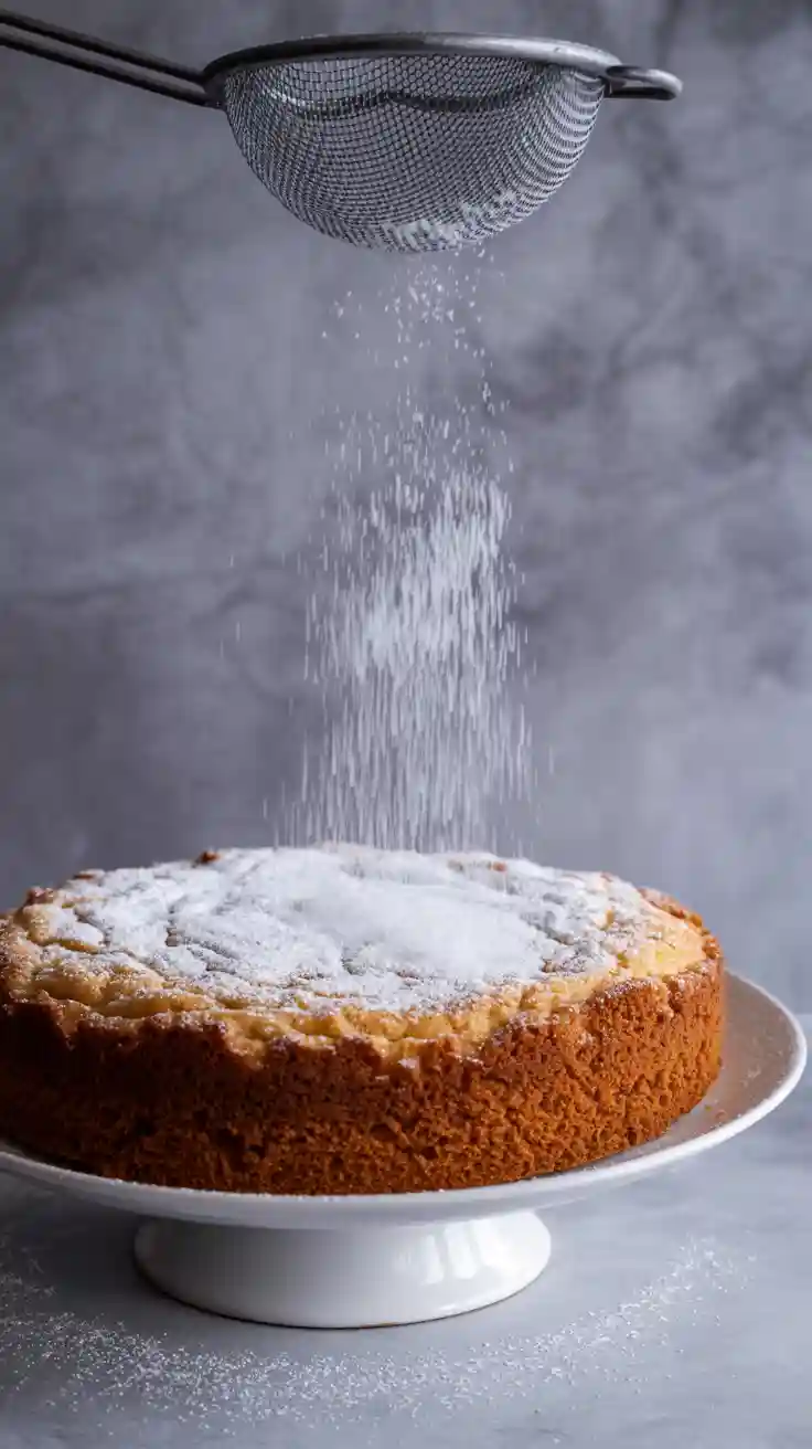 Simple Powdered Sugar Dusting