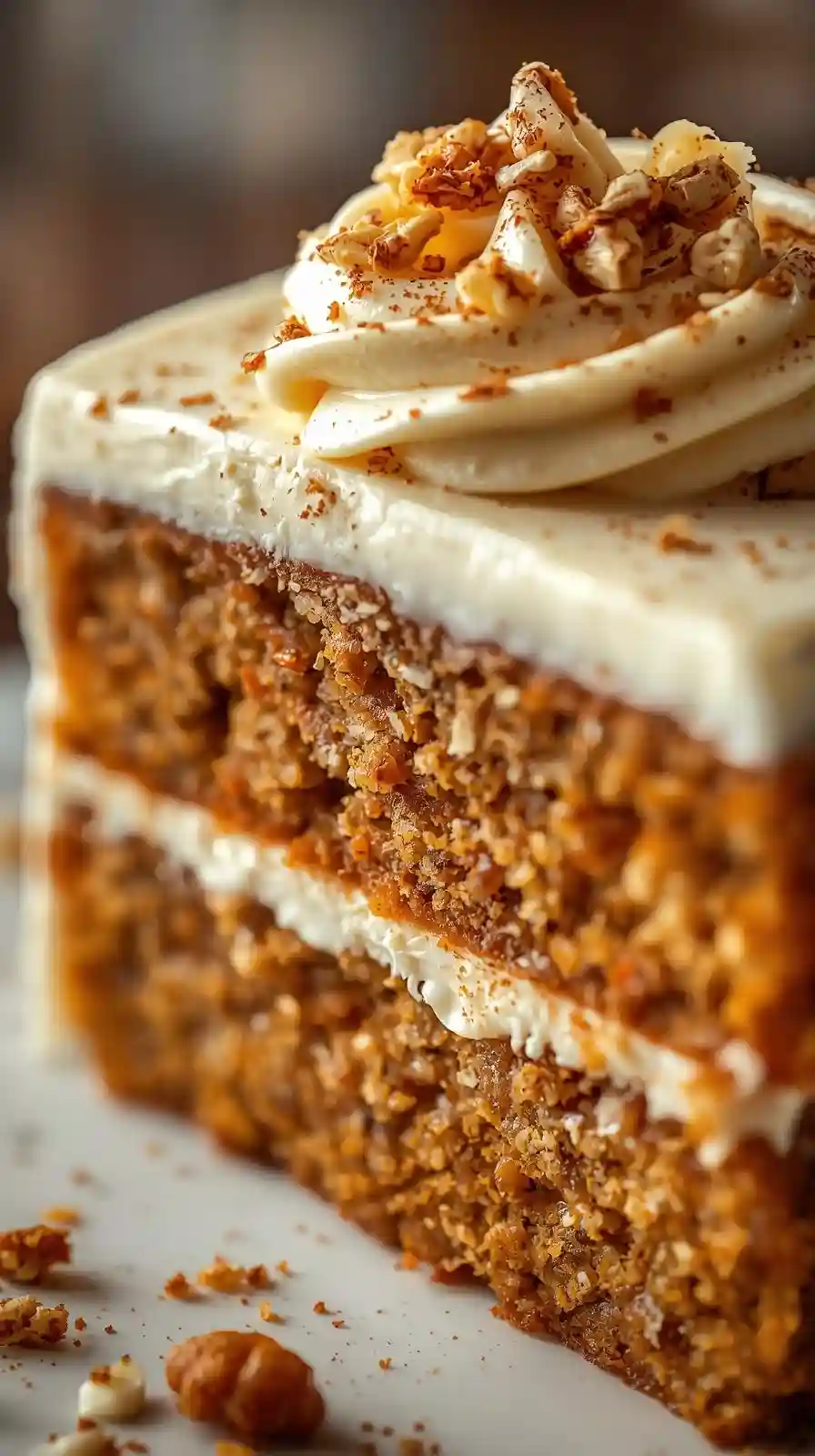 Spiced Carrot Cake with Cream Cheese
