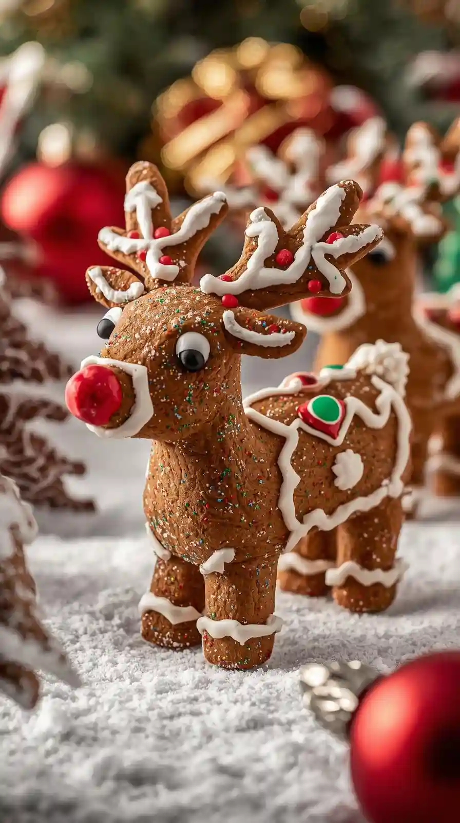 Spiced Gingerbread Reindeer
