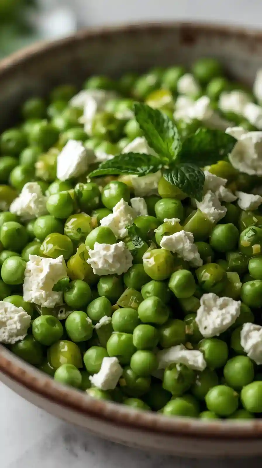 Spring Pea Salad with Feta and Mint