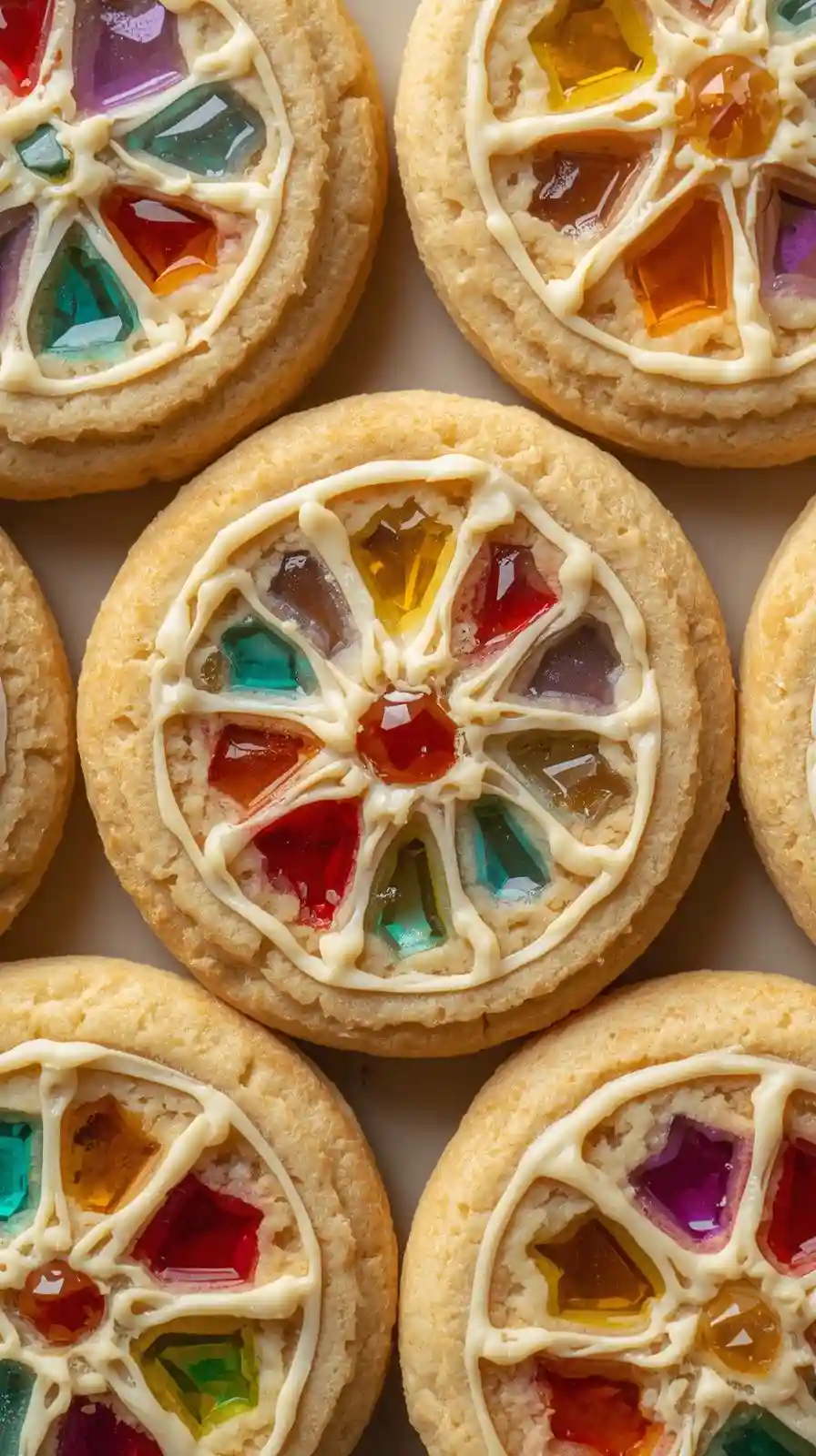 Stained Glass Window Cookies