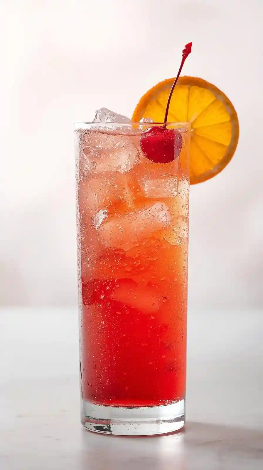Sweet and Simple Shirley Temple mocktail