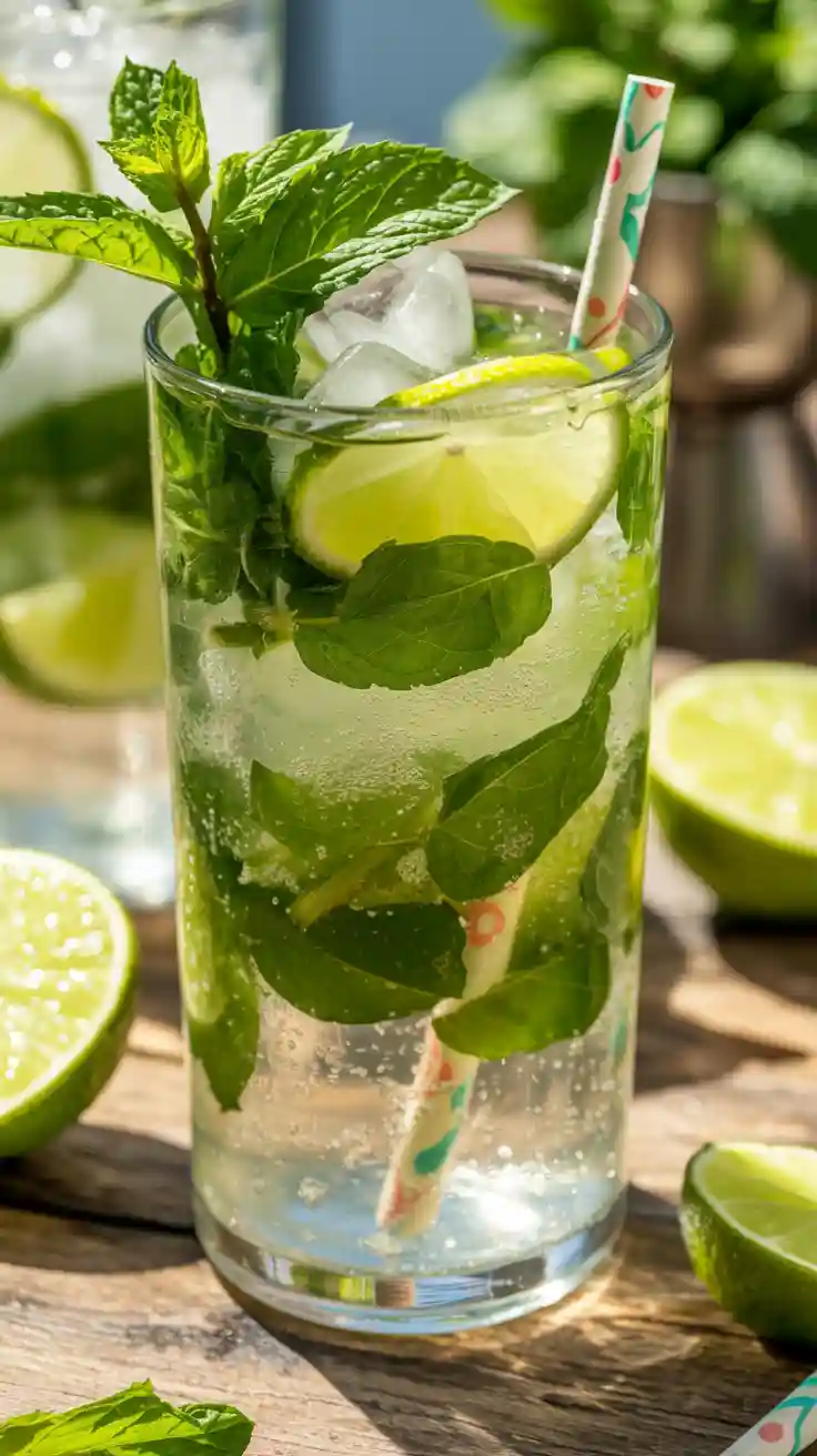 The Classic Virgin Mojito A Refreshing Minty Escape