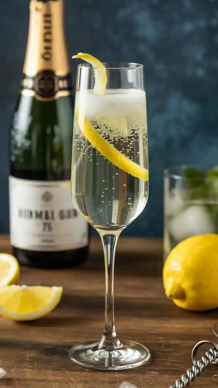 The French 75 Sophistication in a Flute