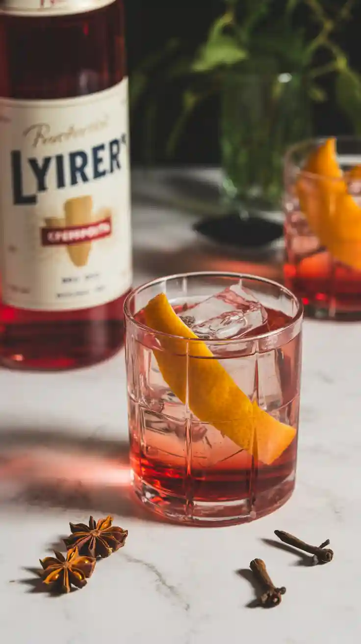 The "No-Groni": A Bitter Aperitif