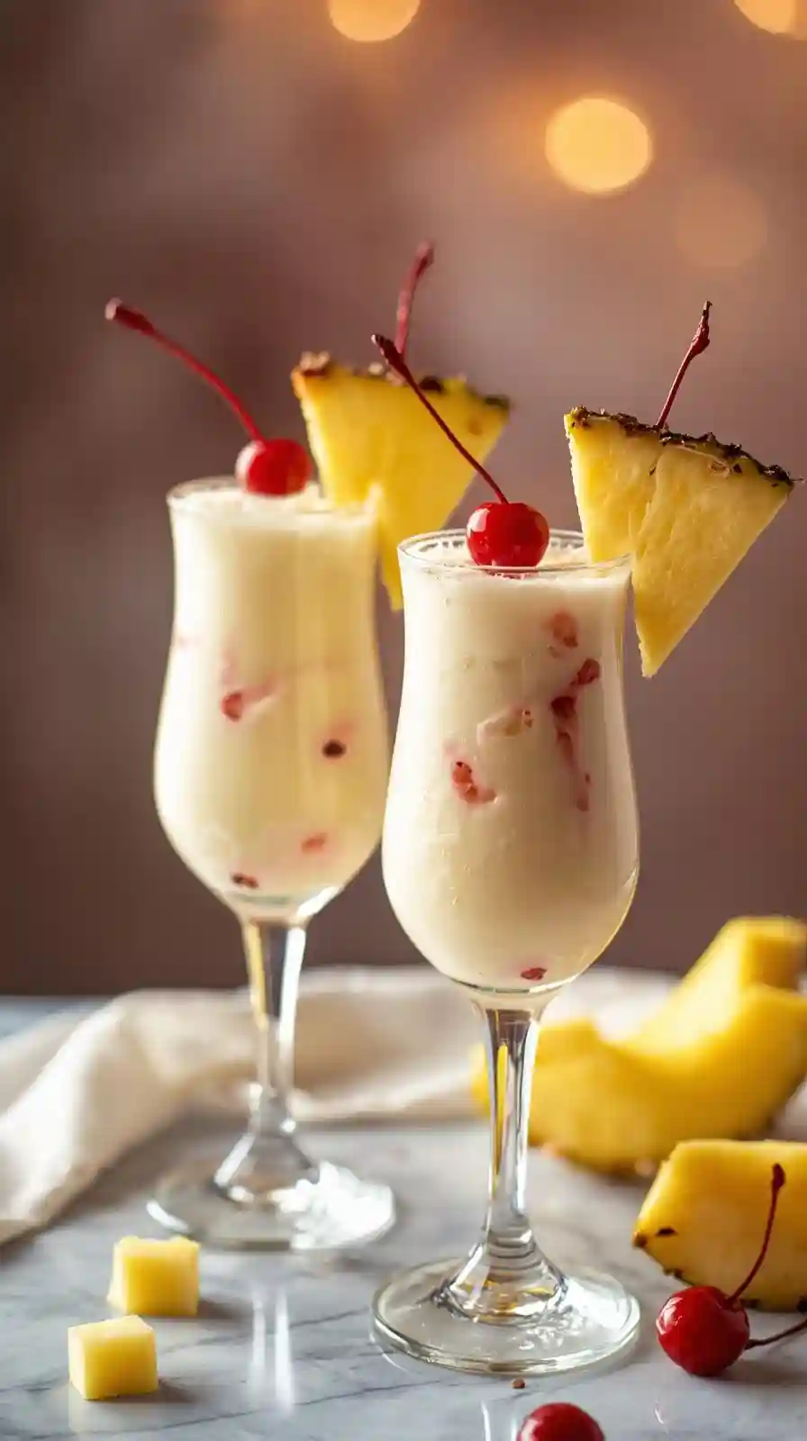 Pina Colada Mocktails