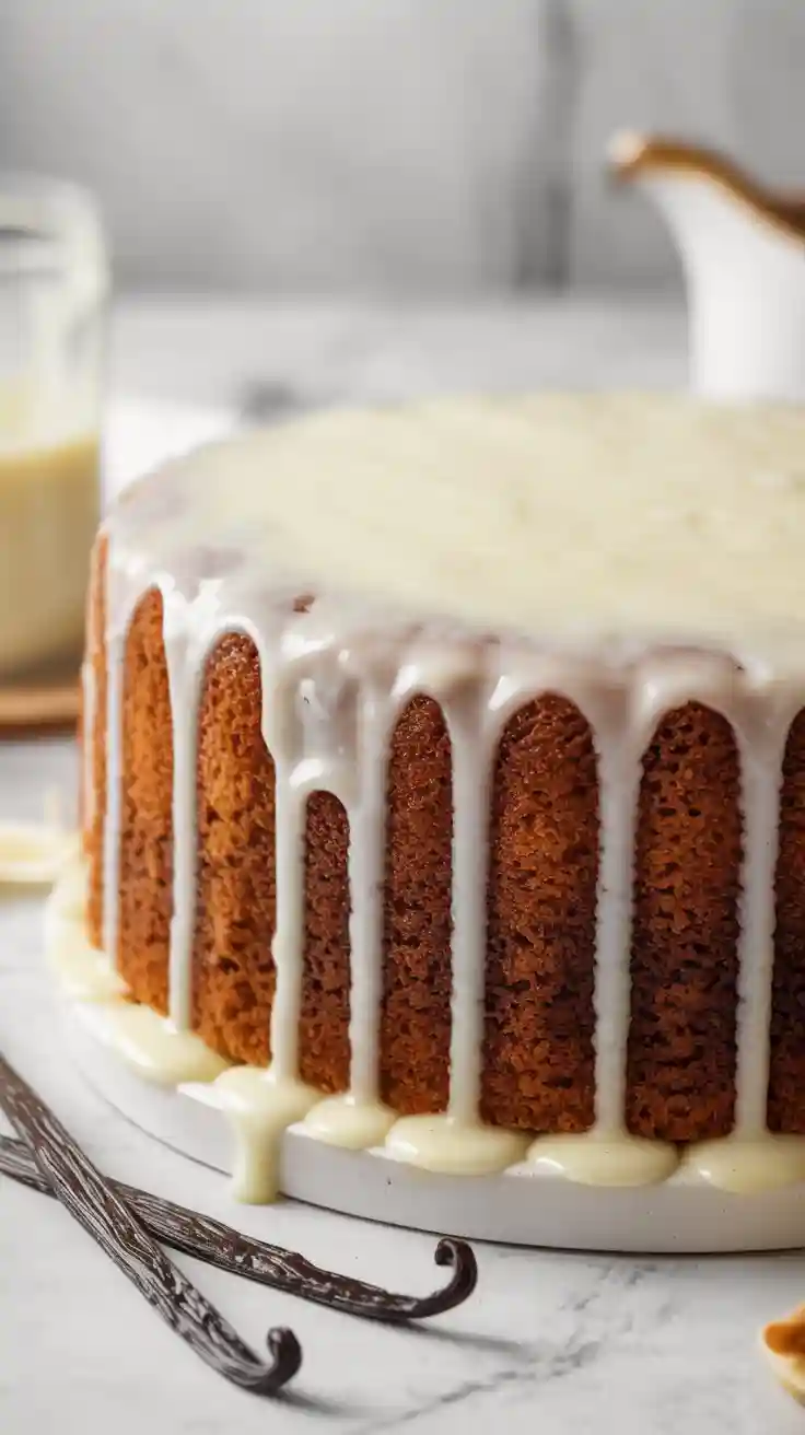 Vanilla Bean Glaze Drizzle