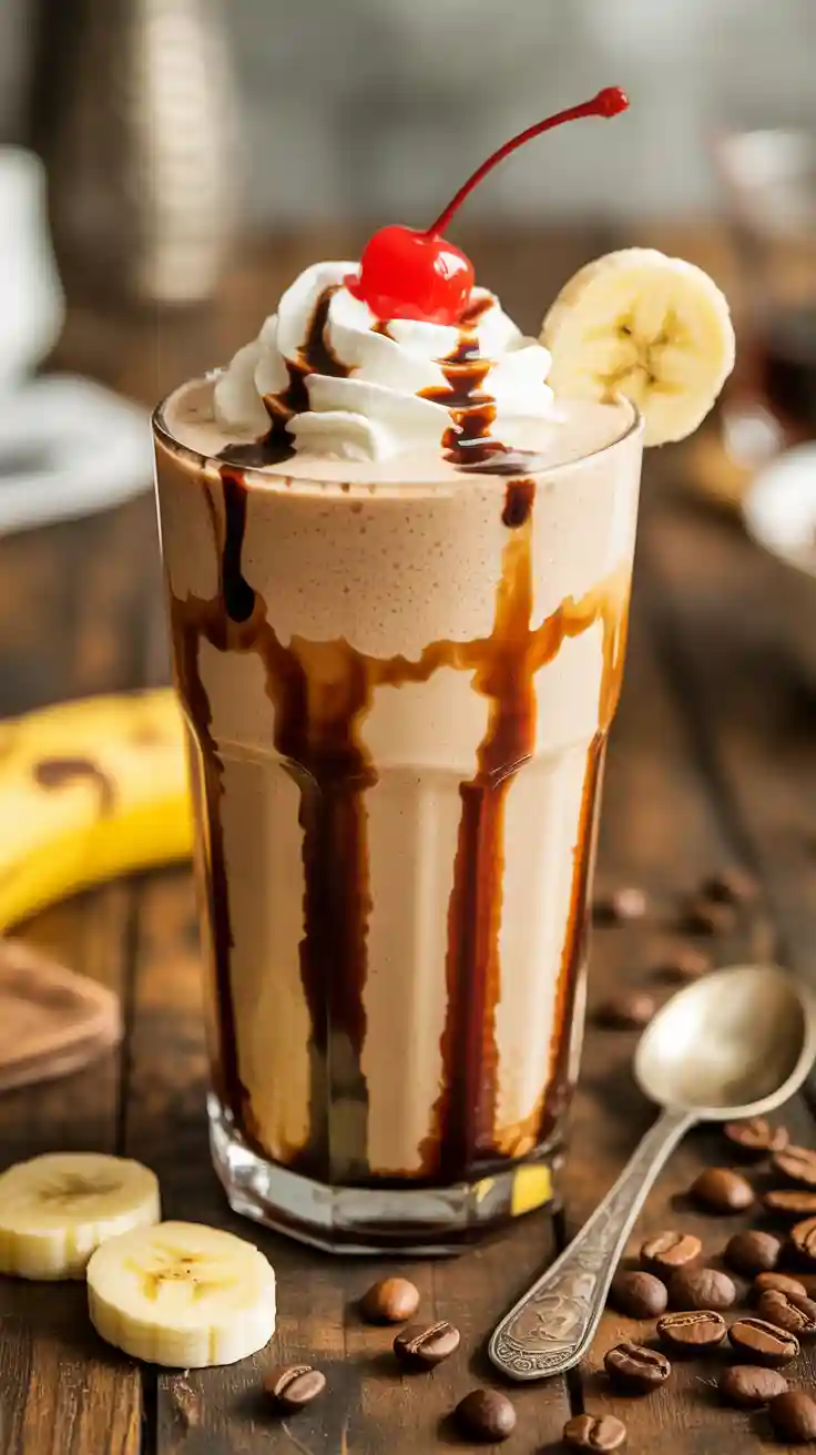 Banana Split Coffee Smoothie