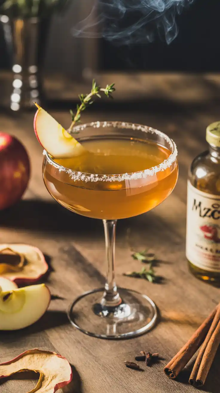 Mezcal and Apple Cider Margarita