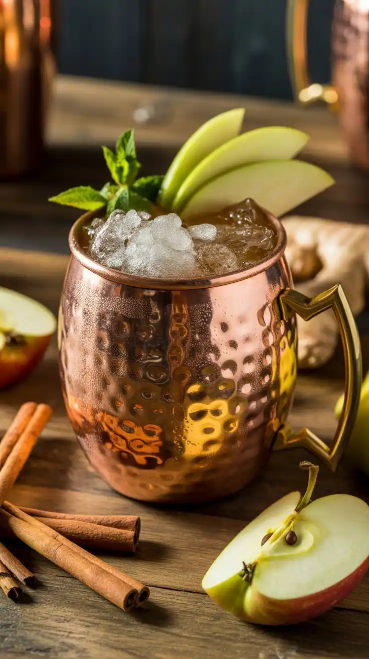 Apple and Ginger Moscow Mule