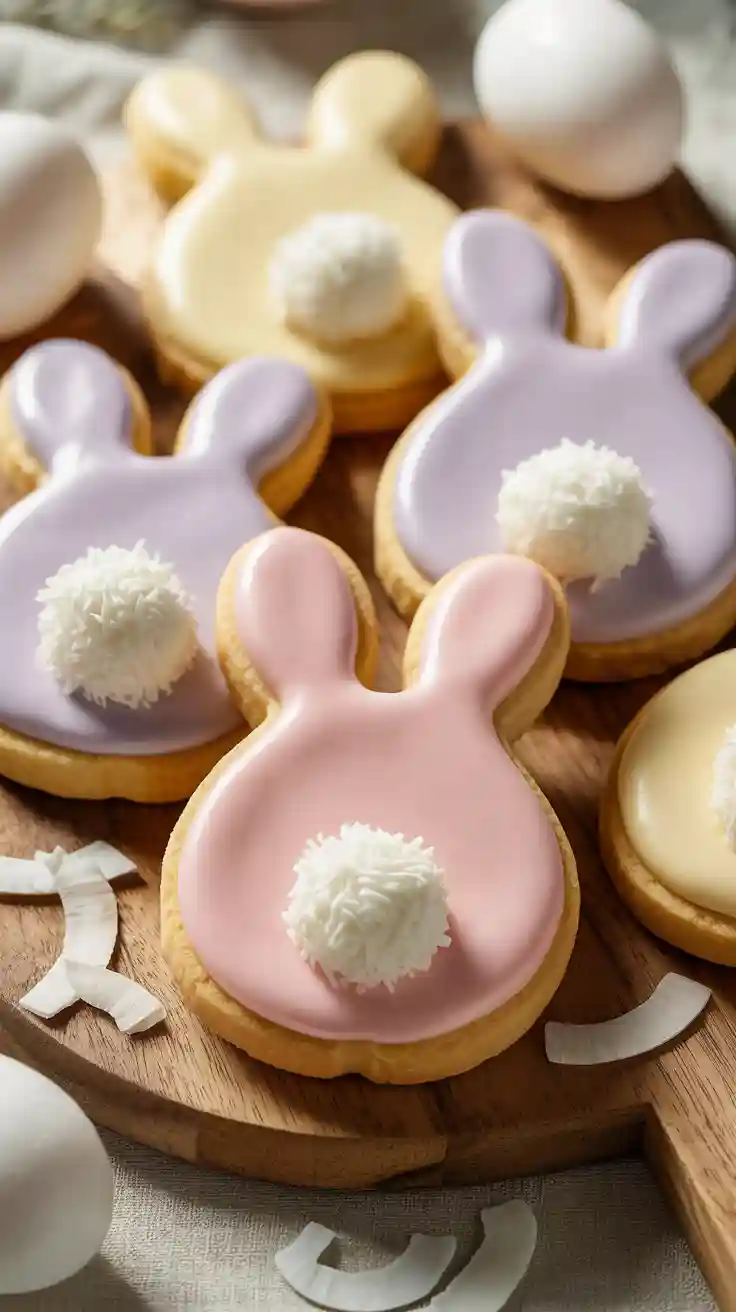 Bunny Butt Sugar Cookies