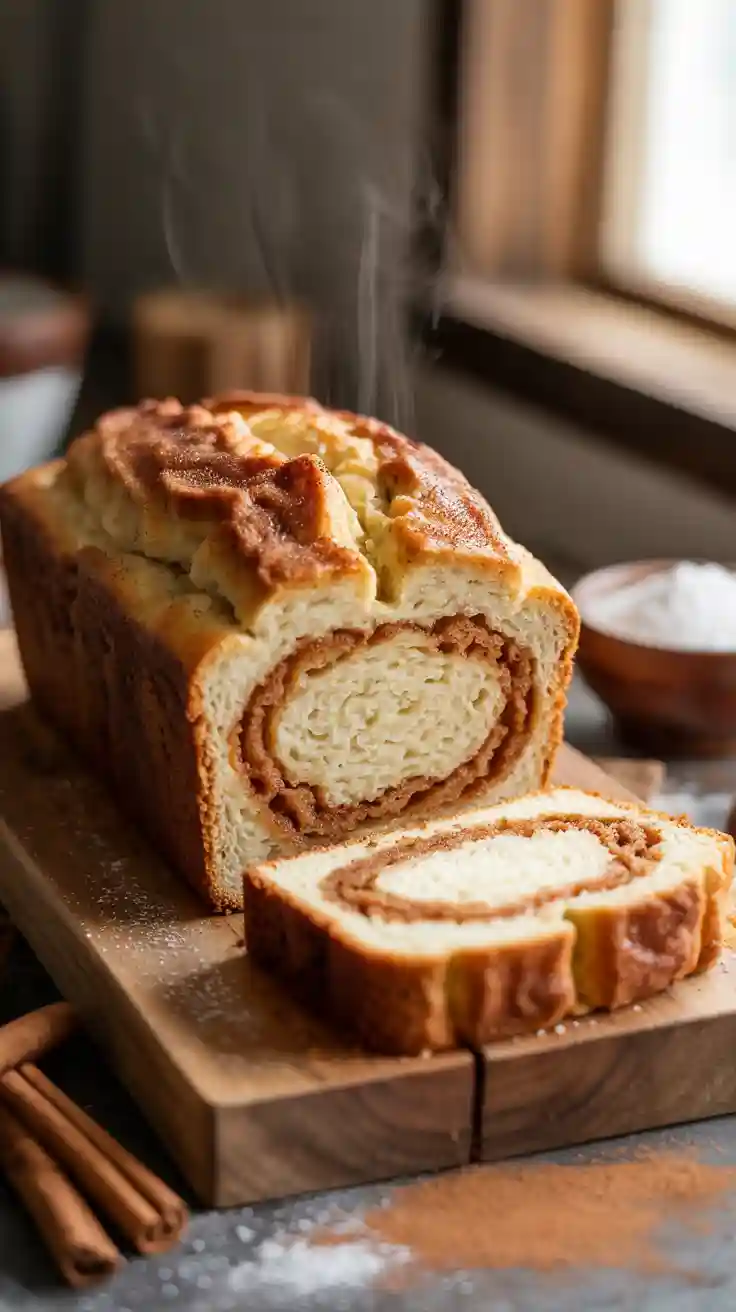 Snickerdoodle Cake Mix Bread