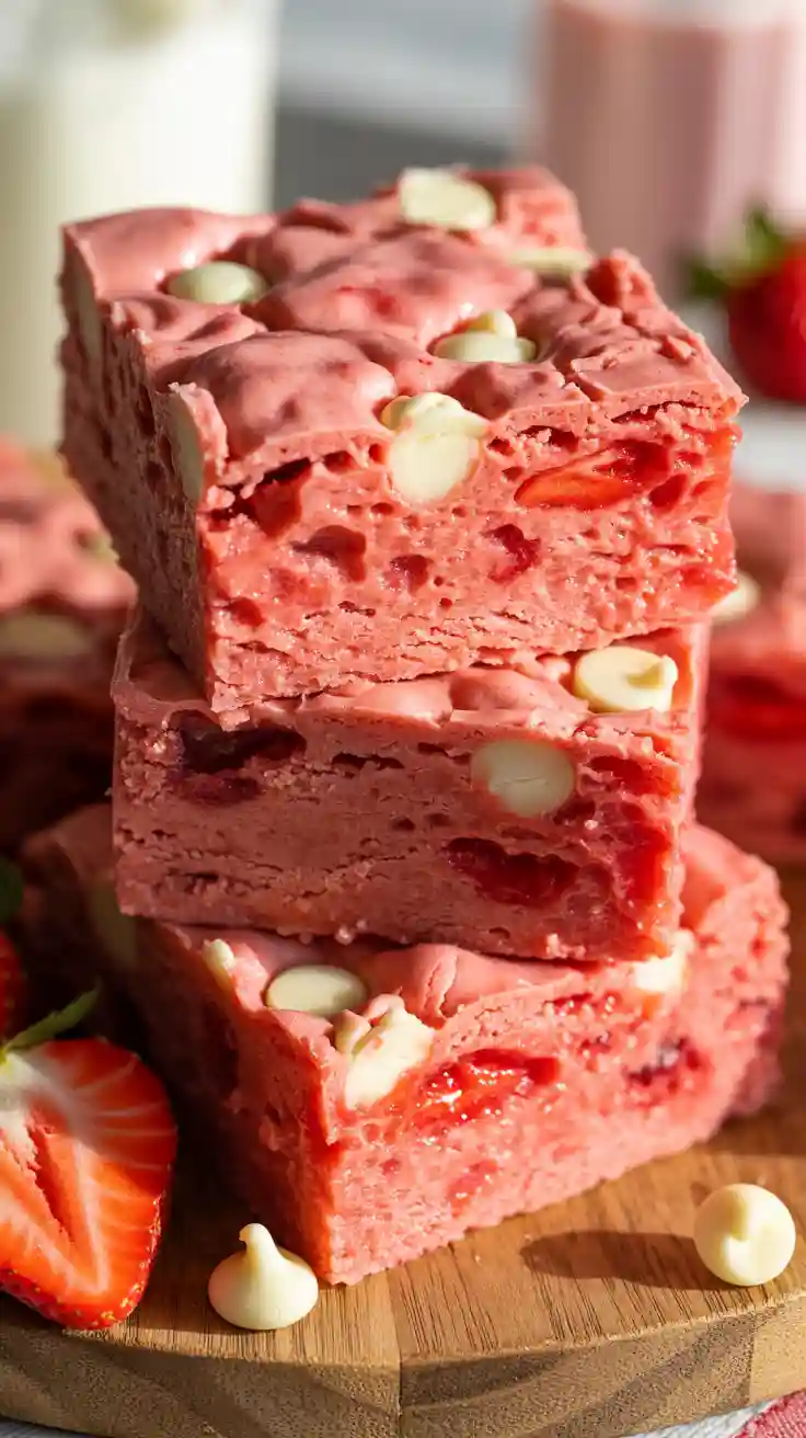 Strawberry Brownies