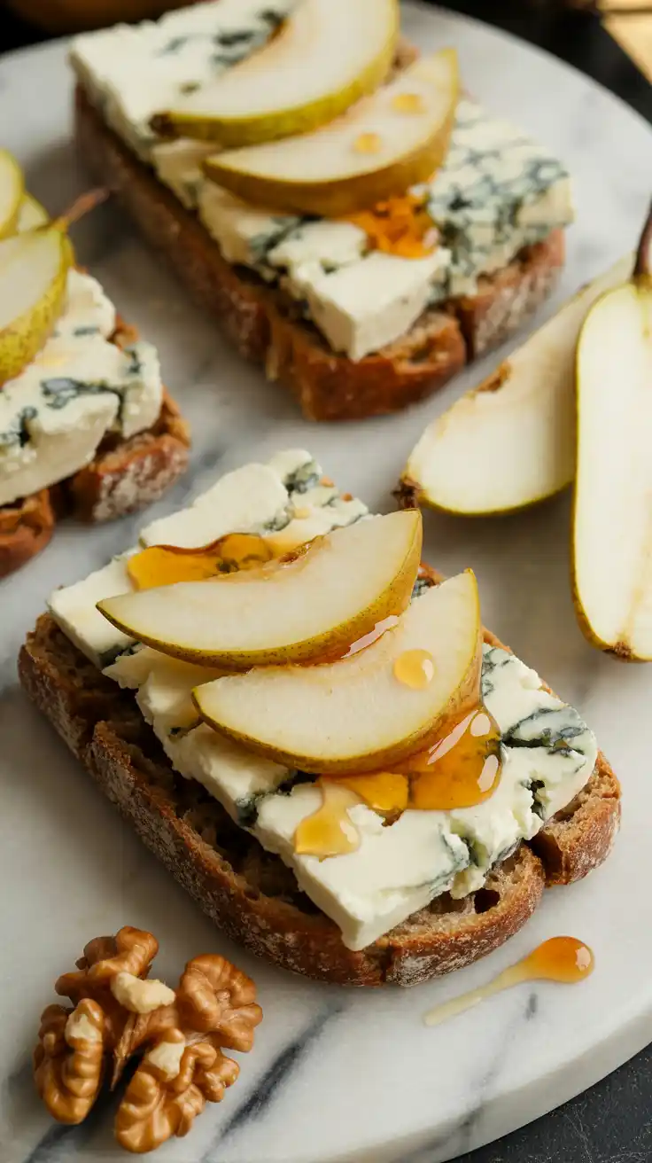 Pear and Blue Cheese