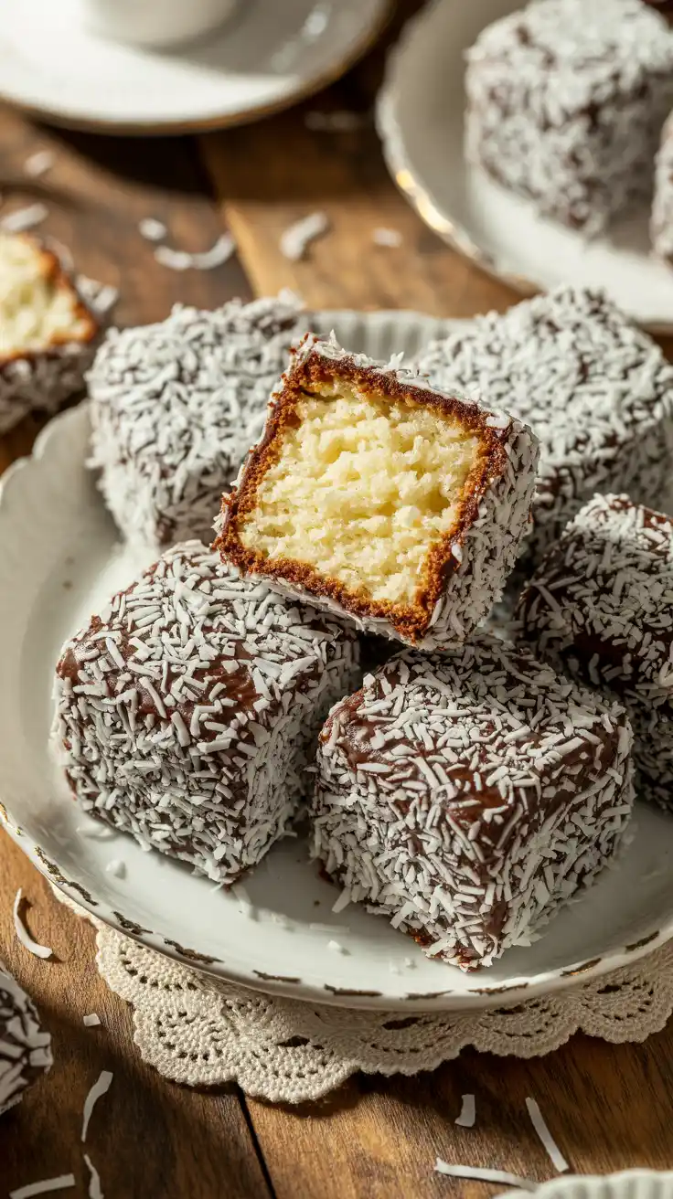Australian Lamington Sponge