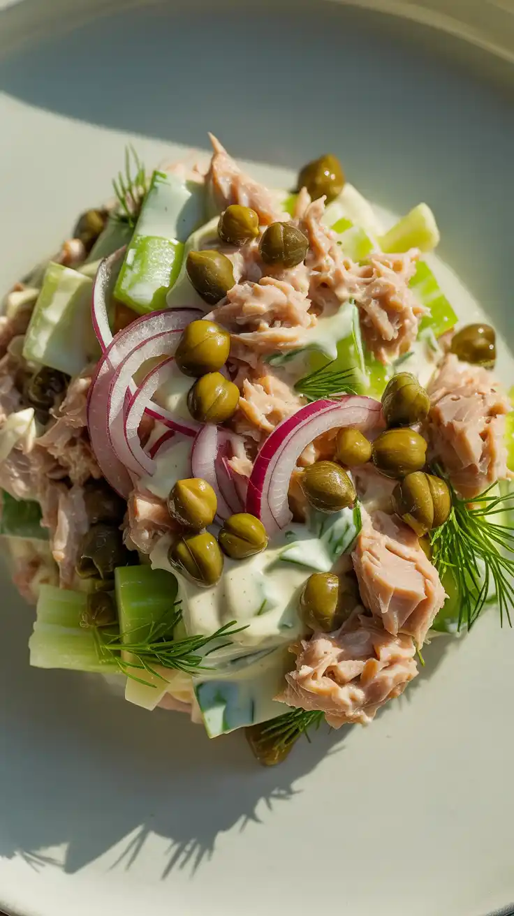 Tuna Salad with Capers