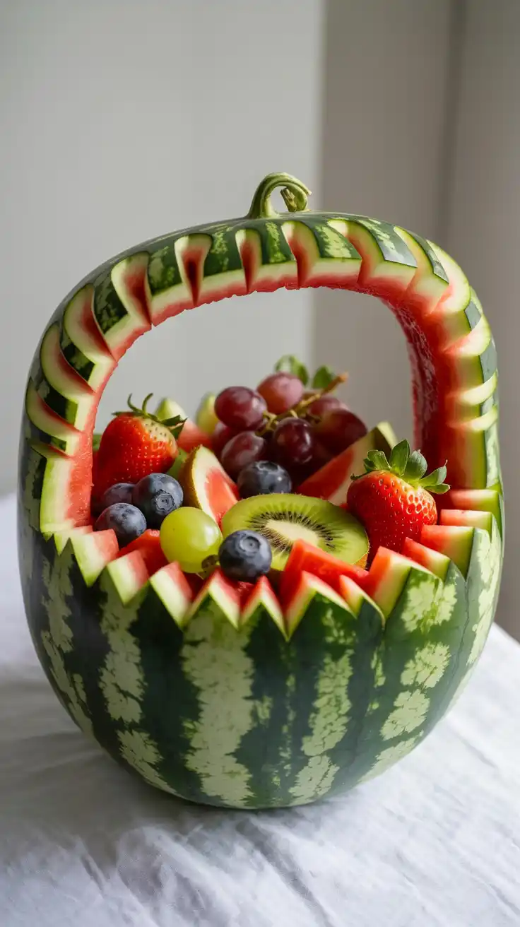 Watermelon Basket Masterpiece