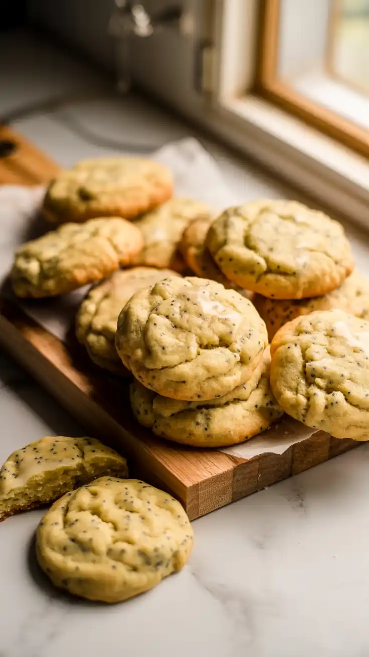 Lemon Poppy Seed Cookies