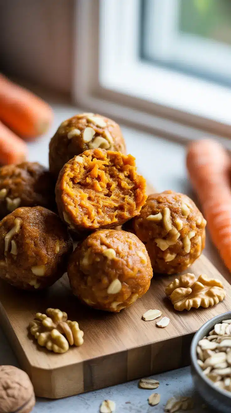 Carrot Cake Energy Balls