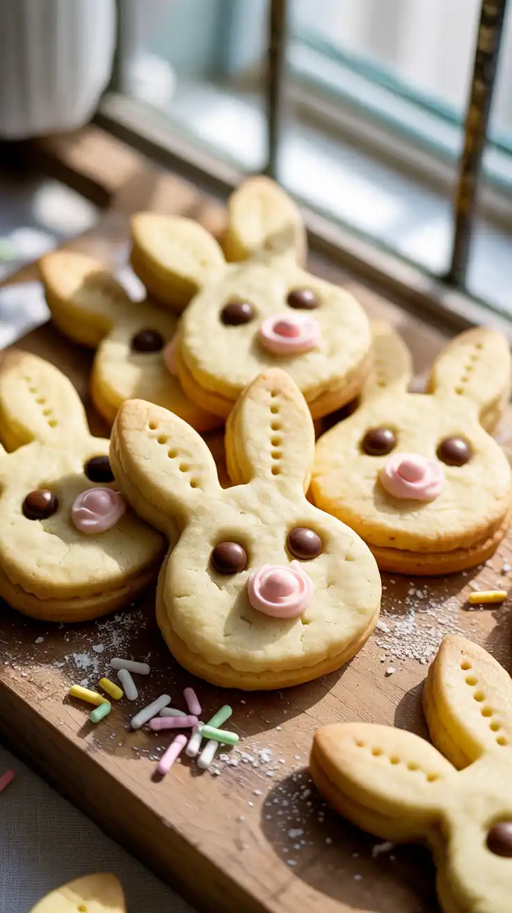 Bunny Shaped Cookies