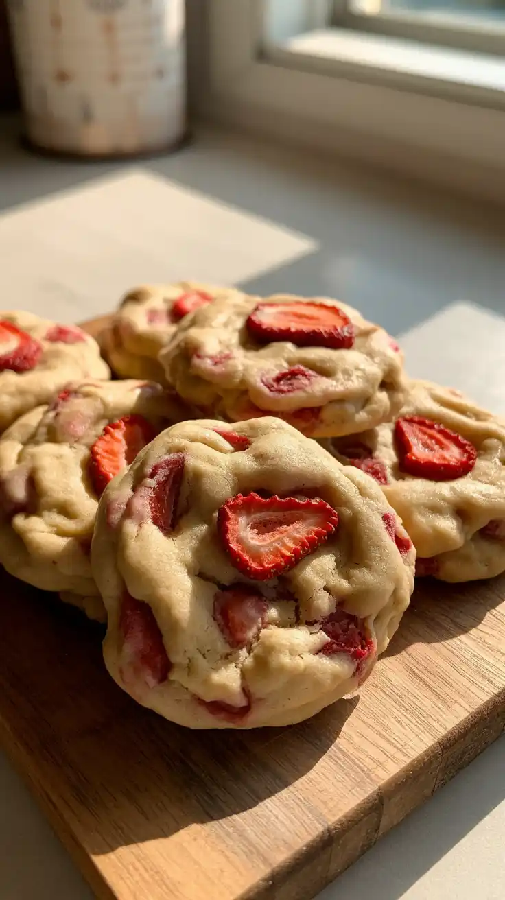 Strawberry Cookies