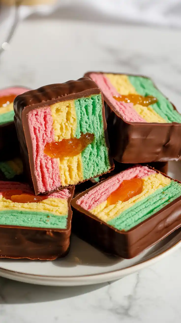 Rainbow Cookies