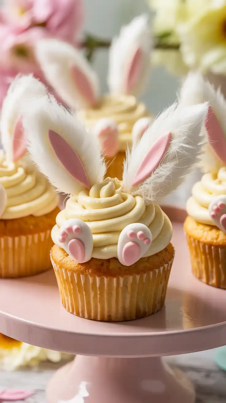 Bunny Butt Cupcakes