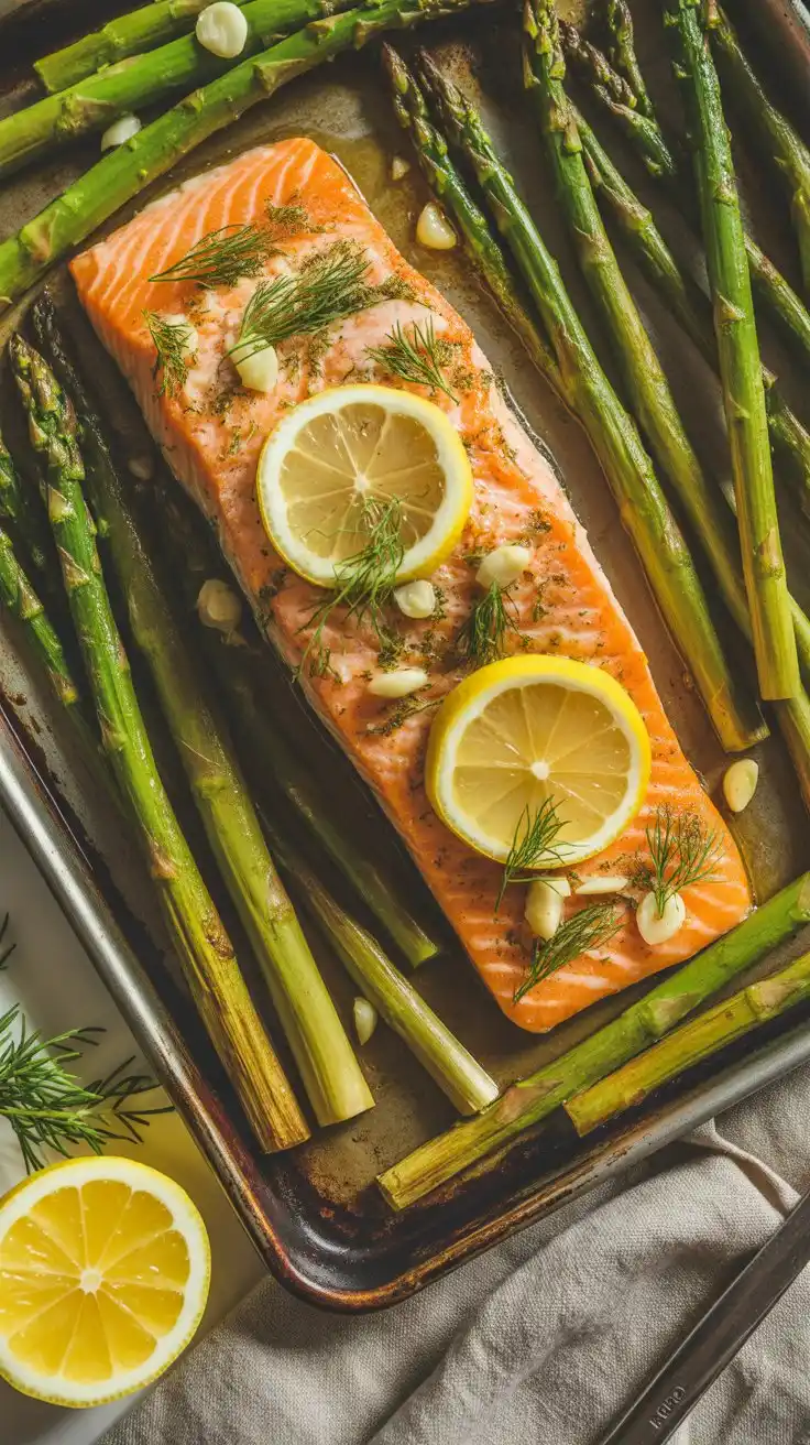 One-Pan Lemon Herb Salmon