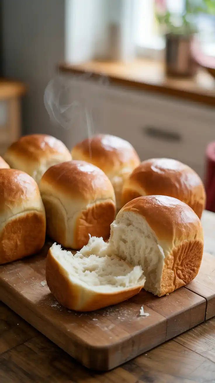 Fluffy Dinner Rolls
