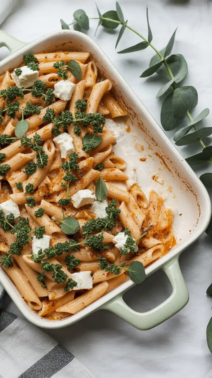 Baked Feta Pasta