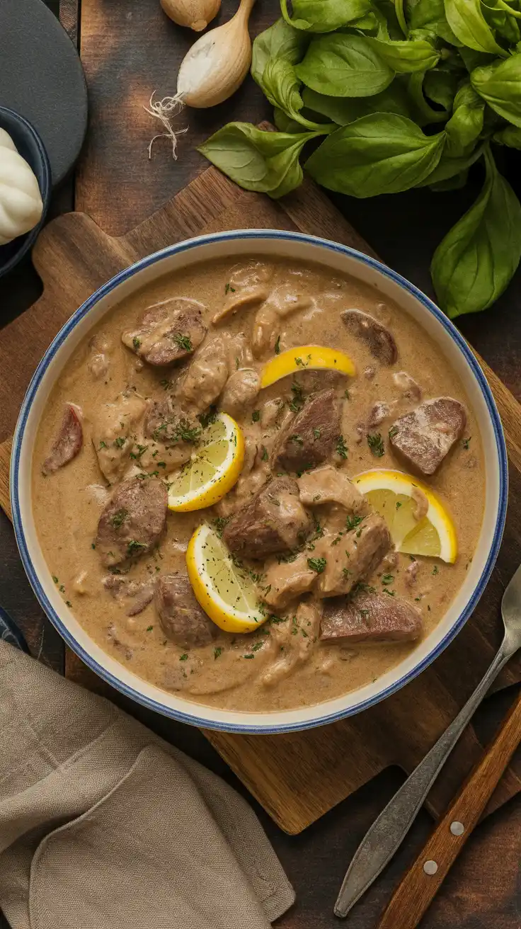 Classic Beef Stroganoff
