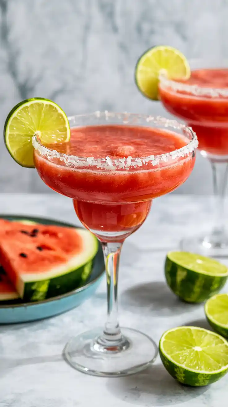 Frozen Watermelon Margarita