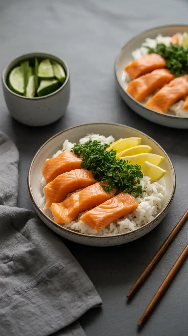 Salmon Rice Bowl