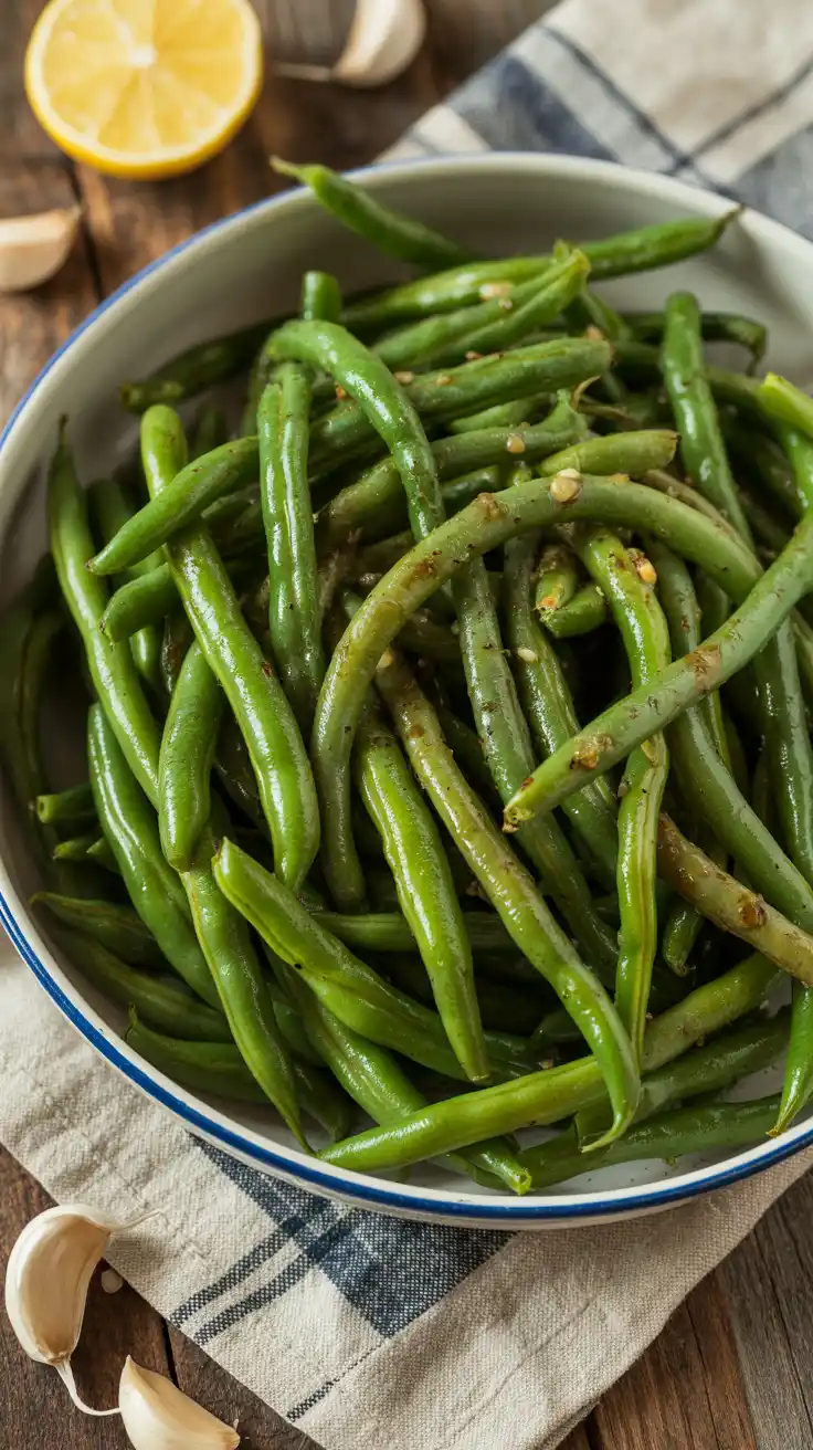 Sautéed Garlic Green Beans