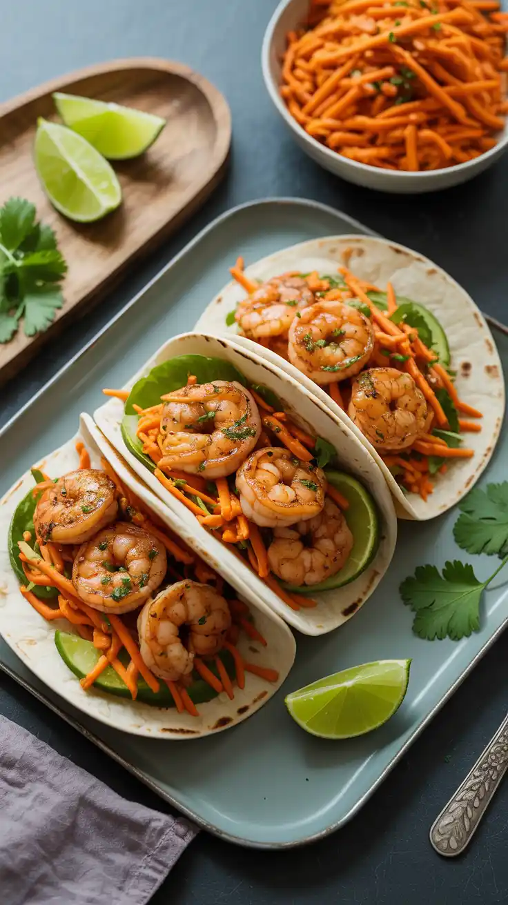Spicy Shrimp Tacos