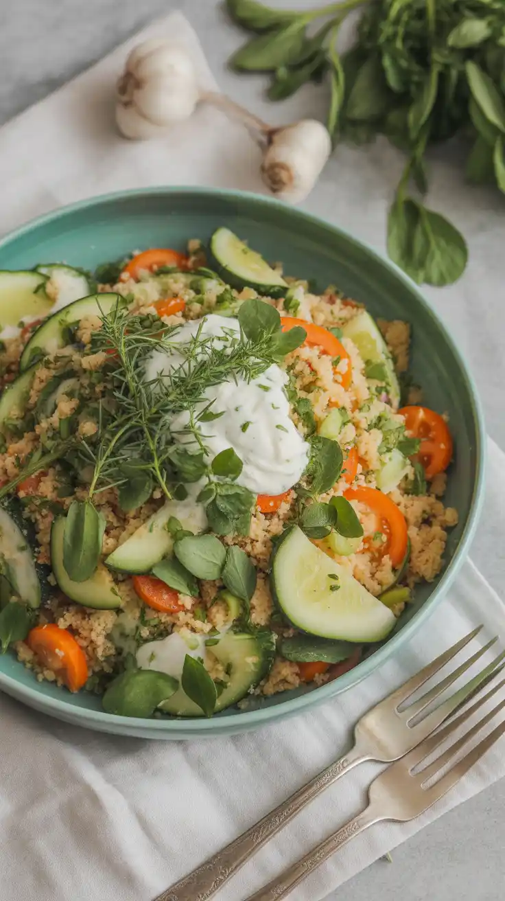 Spring Vegetable Couscous