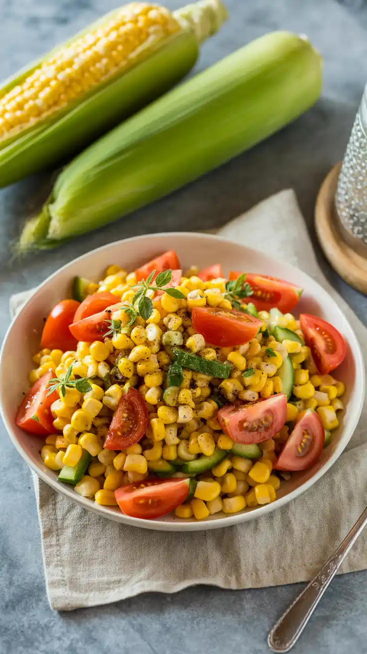 Sweet Corn and Tomato Salad