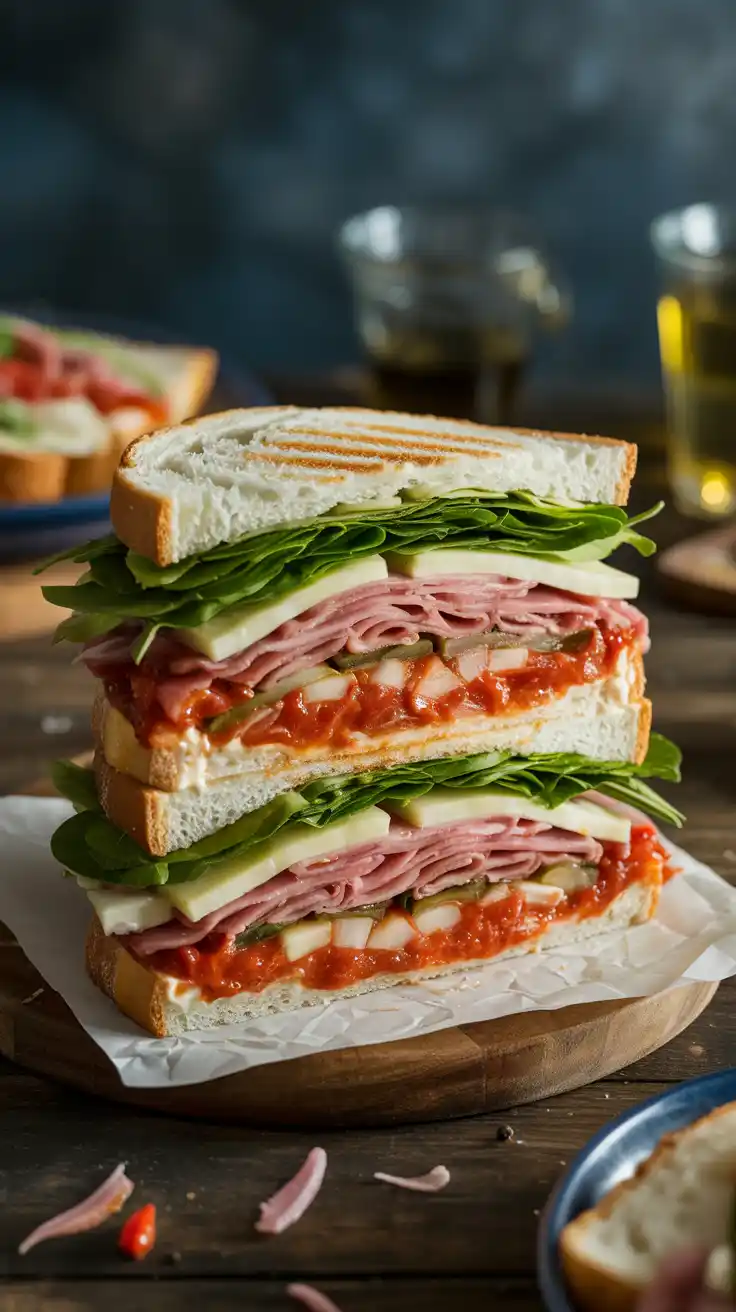 Giant Chopped Italian Sandwich