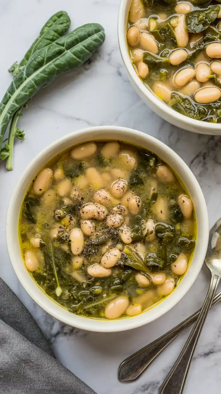 White Bean and Tuscan Kale Soup