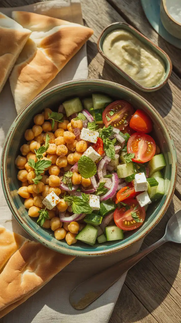Mediterranean Chickpea Bowl